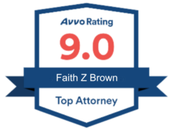 Faith Brown AVVO rating